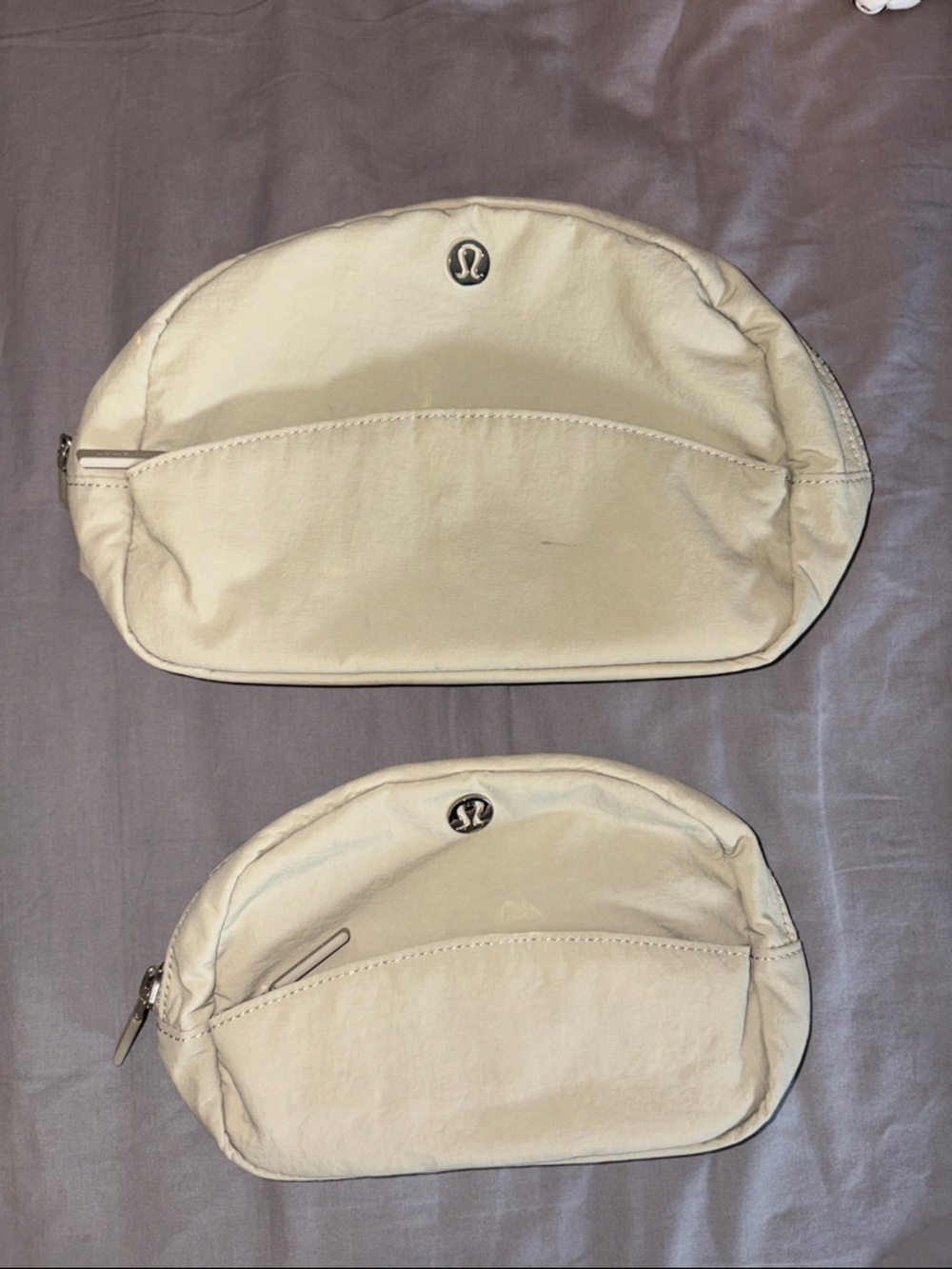 Lululemon cosmetics pouches